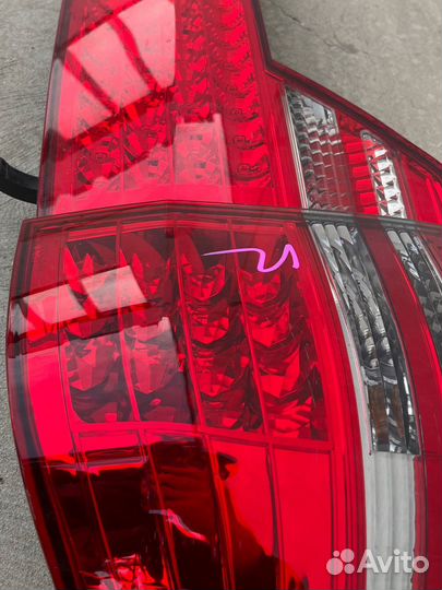Стопы светодиодные рестайлинг на Toyota Alphard