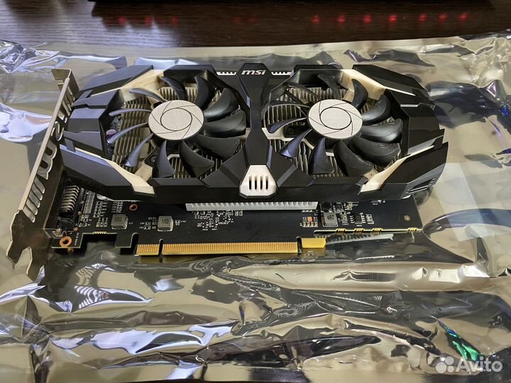MSI GeForce GTX 1050 Ti 4Gb