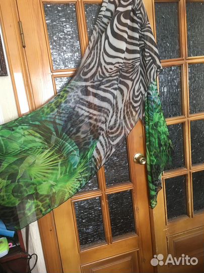 Шарф - палантин женский шёлковый Франция новый