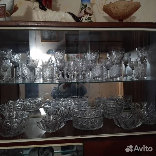Ваза хрустальная СССР