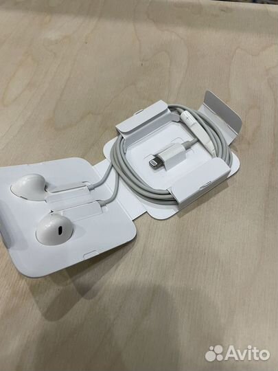 Наушники apple earpods lightning оригинал