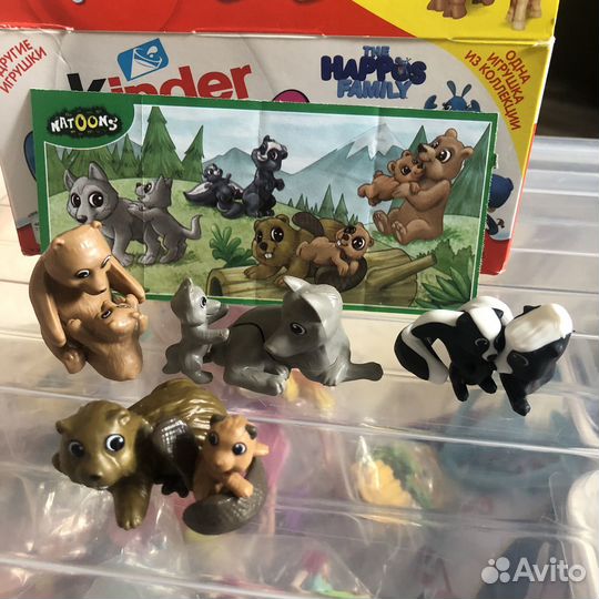 Животные natoons кидеры