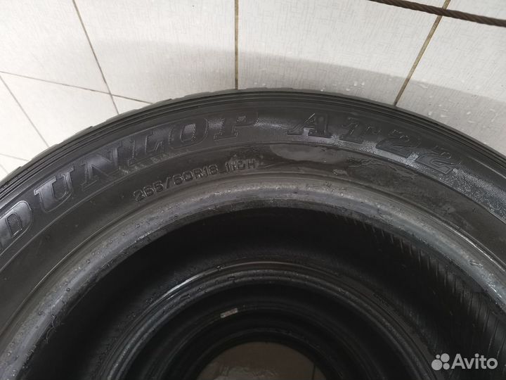 Dunlop Grandtrek AT22 265/60 R18, 4 шт