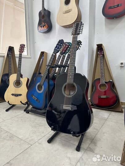 12 струнная гитара Fabio