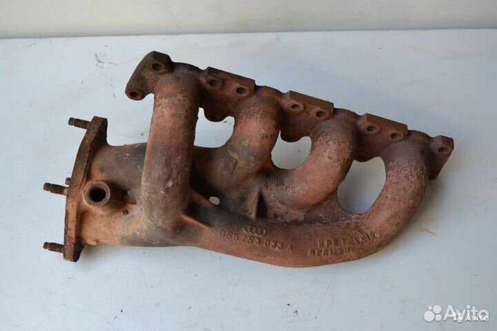 Коллектор выпускной audi A4 Б5, 1.8 ARG, ADR