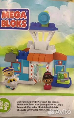 Конструктор для маленьких bauer Mega blocks