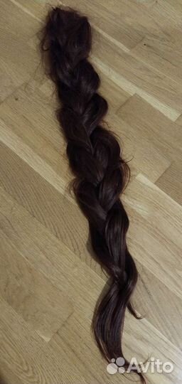 Волосы натуральные на трессе
