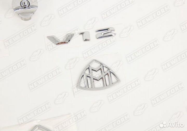 Эмблемы комплект Mercedes Maybach X222