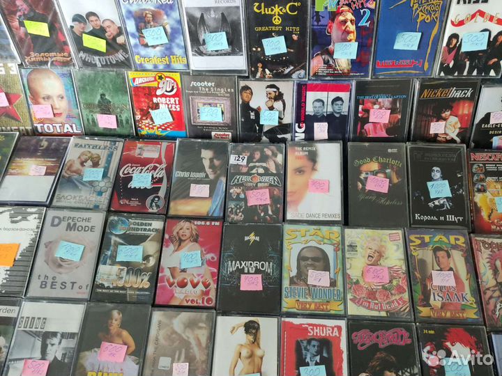 Аудио кассеты музыка Аудиокассеты первый список