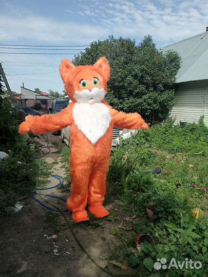 Ростовая кукла рыжий кот
