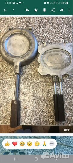 Вафельница орешница СССР