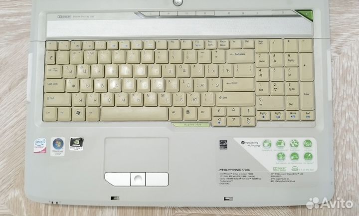 Ноутбук на запчасти