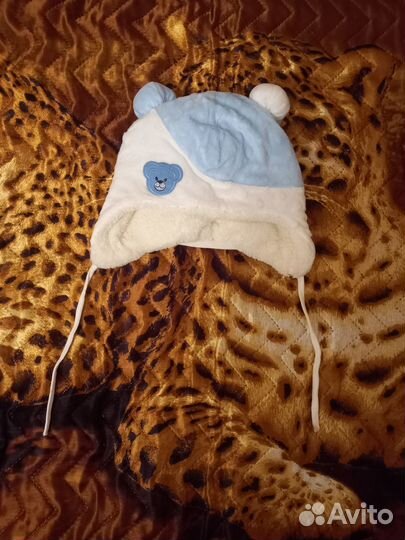 Шапка утеплённая для малыша