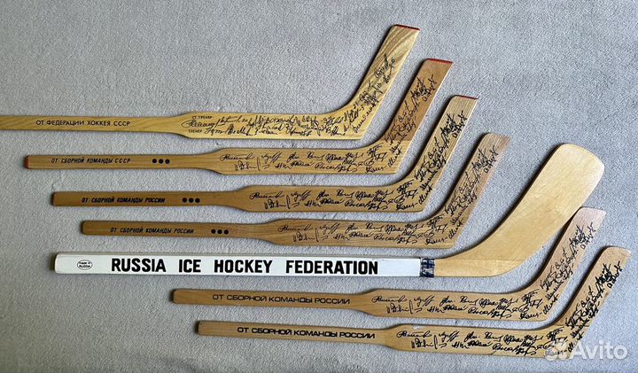 Клюшка хоккейная сувенирная Сборная СССР и России