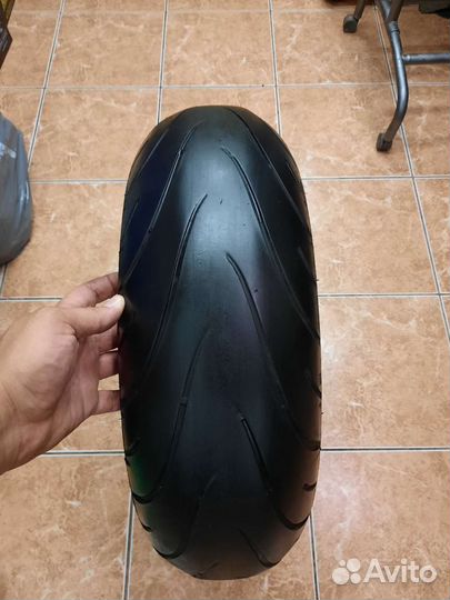 190/50-17 моторезина б.у Michelin