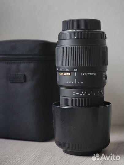 Объектив sigma для nikon 70-300 mm F 4-5.6