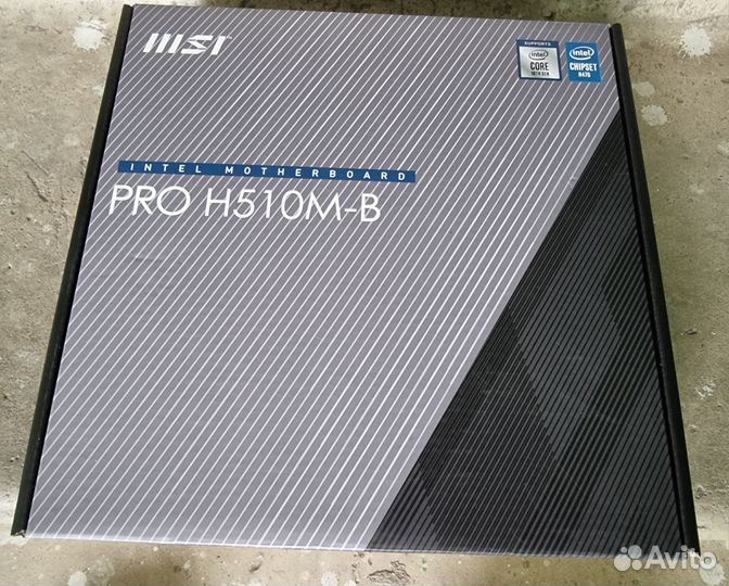 Комплект i3-10105f + MSI PRO H510M-B Новый