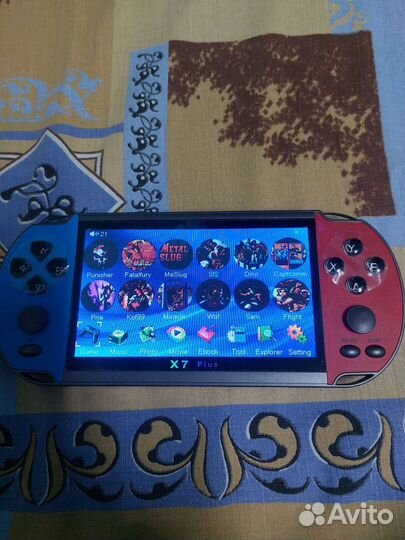Портативная игровая приставка X7 Plus