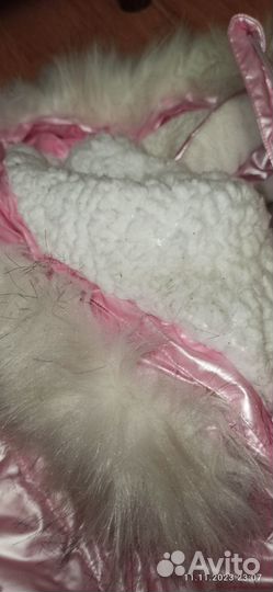 Куртка для девочки 122 зима