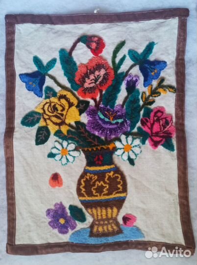 Вышивка крестиком/бархатом СССР много фото