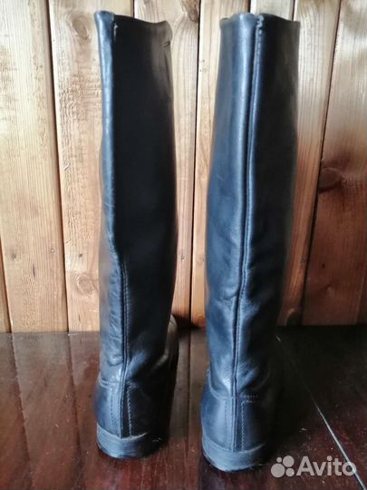 Сапоги офицерские хромовые времен СССР