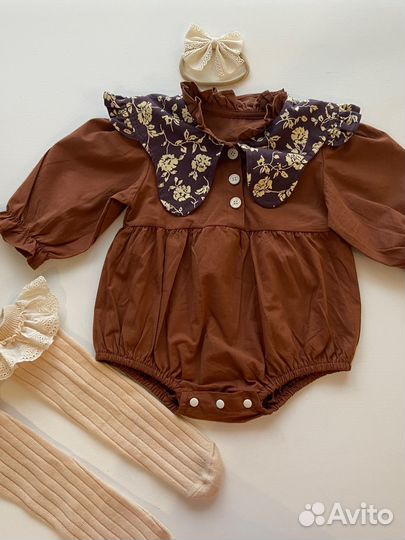 Платье боди для девочки 62