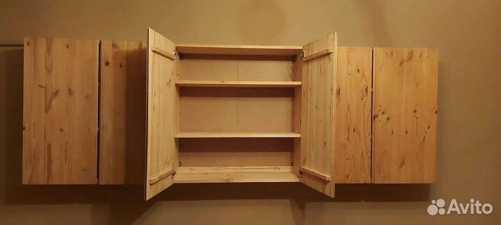 Ящик навесной IKEA массив дерево сосна