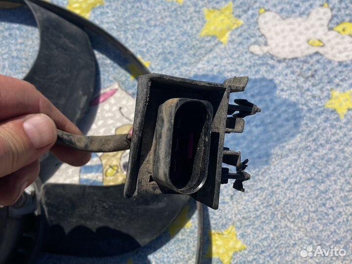 Вентилятор охлаждения рапид, поло