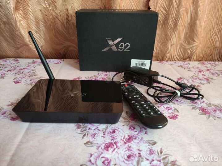 Андроид тв приставка x92. 3/32Гб