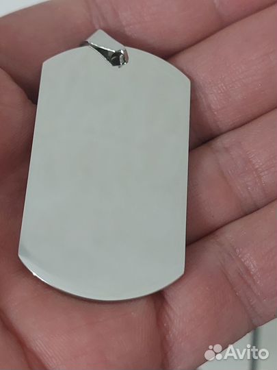 Жетон армейский зеркальный