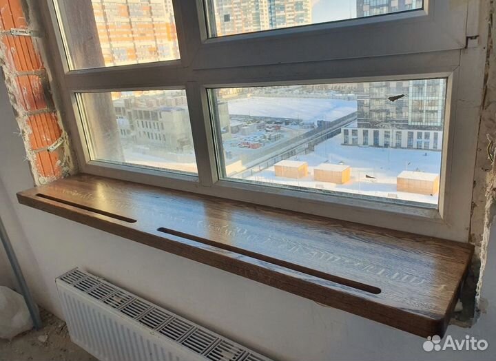 Подоконник из ясеня с доставкой