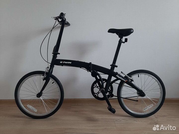 Btwin hoptown складной велосипед