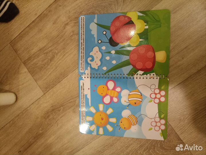 Многоразовая тетрадь для лепки пластилином