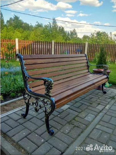 Дачная скамья парковая