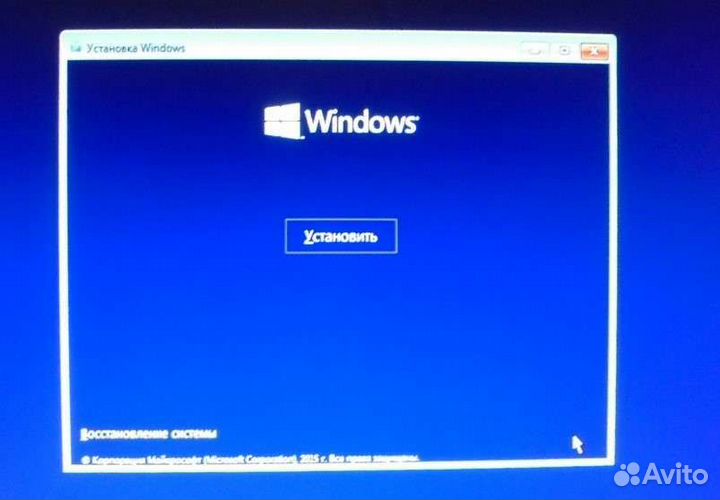 Установка виндовс на пк или ноутбук