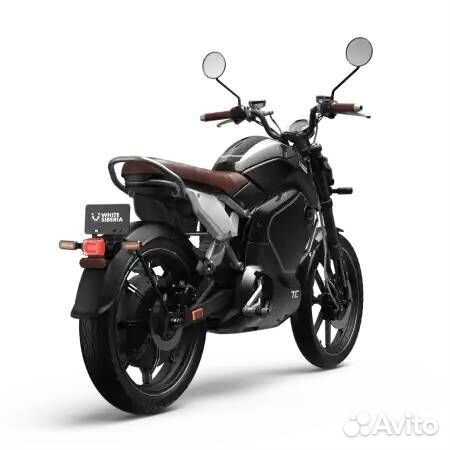 Электромотоцикл white siberia super soco TC