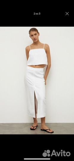 Юбка lime лен