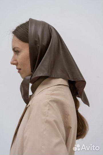 Косынка из экокожи