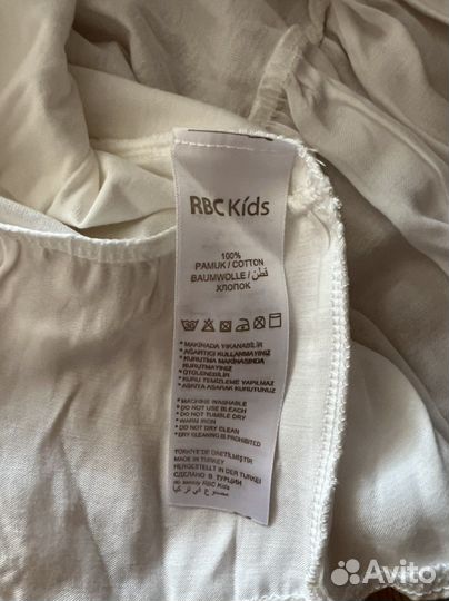 Платье для девочки 68 см RBC kids
