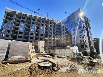 Ход строительства ЖК «Зодиак» 3 квартал 2023