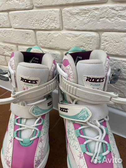 Коньки раздвижные Roces Yuma р.30-35