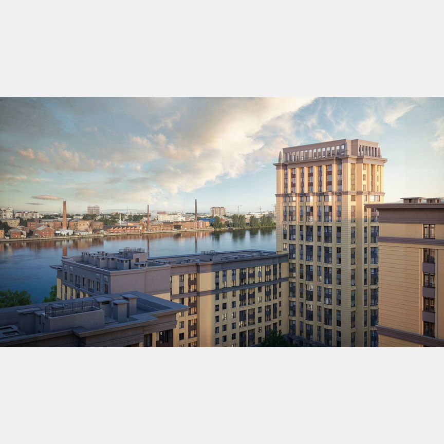 3-к. квартира, 90,3 м², 3/15 эт.