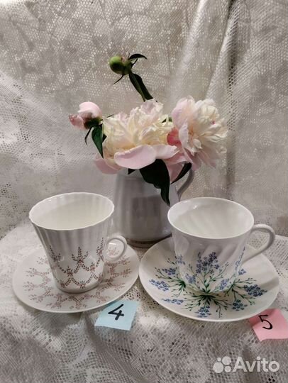 Фарфор Лфз,вазы цветное стекло СССР