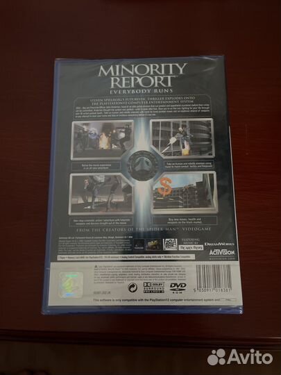 Minority Report: Everybody Runs PS2