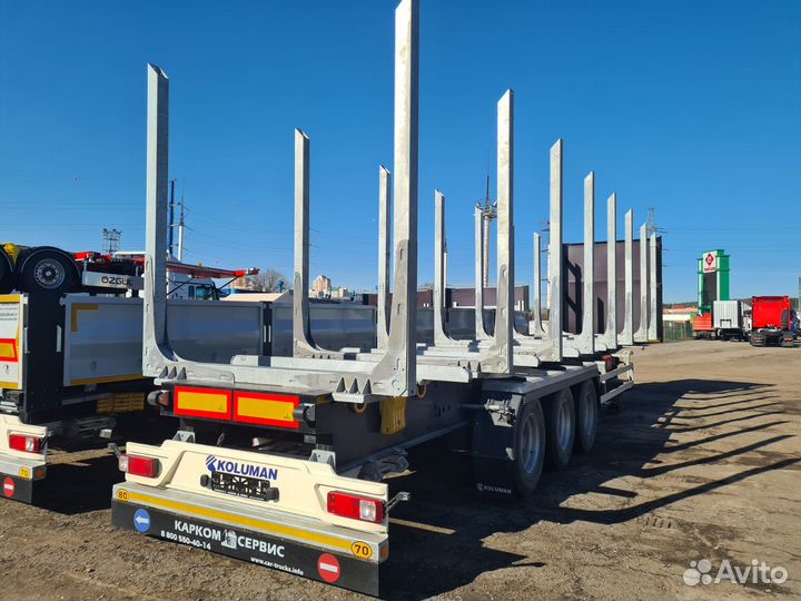 Полуприцеп лесовоз (сортиментовоз) Koluman Сортиментовоз (Лесовоз), 2023