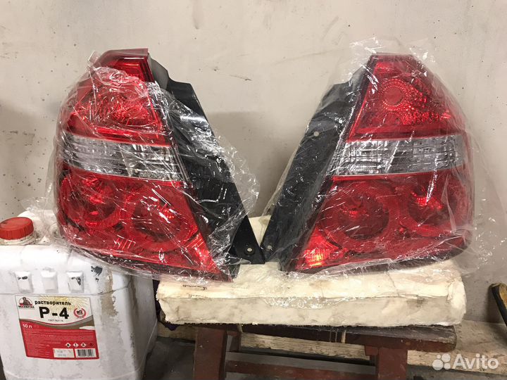 Задние фонари chevrolet aveo