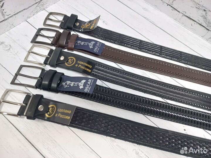 Ремень мужской натуральная кожа