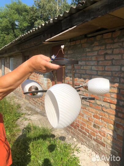 Люстра потолочная бу