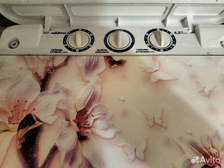 Стиральная машина с отжимом полуавтомат