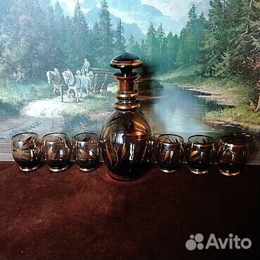 Винтажное Богемское стекло